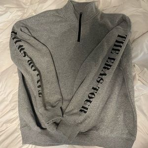 Taylor Swift Authentic Eras Tour Grey Quarterzip, L